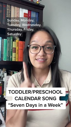 Seven Days in a Week Toddler/Preschool Calendar Song