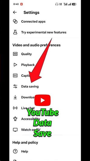 How To Save Data On Youtube |Youtube Data Saver Settings |Data Saver Settings #youtube
