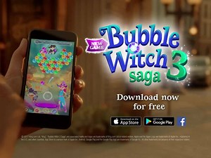 📺 Seen our TV Ad? You sure know how to ✨ Work your Magic✨ (and beat that cat!) http://to.king.com/7b0s | Bubble Witch 3 Saga