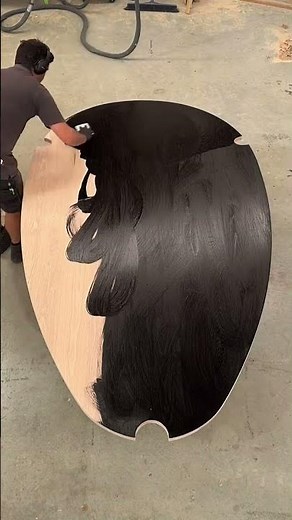 Create the perfect Intense Black look on your wood with the Precolor Easy. #rubiomonocoat