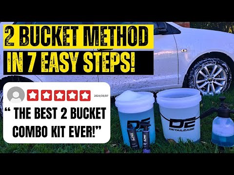 7 Step Beginner’s Guide to the 2 Bucket Car Wash Method ft ‪@detailease3350‬