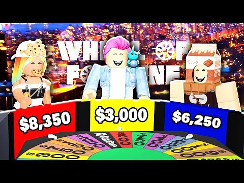 FAM PLAYS WHEEL OF FORTUNE! (Roblox)