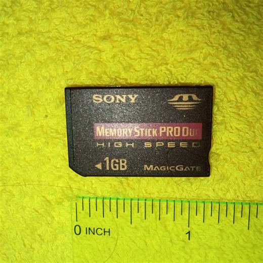 Working Memory Card Sony, Memory Stick, 1 GB, Magic Gate, High Speed, Made in Japan, for Sony Digital Camera, Camcorder - Etsy Australia