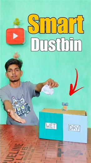 Smart Dustbin Arduino Project | Best Science Project #ashish #project #explore ...
