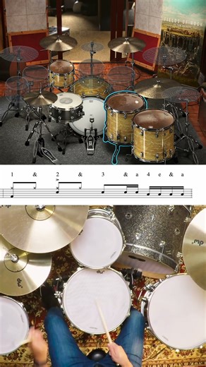 Beginner Drummers: Quick & Easy Drum Fill Tutorial #Shorts