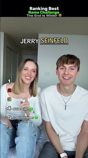 Ranking Best Name Challenge 🤣😱