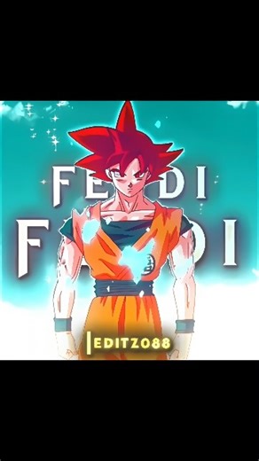 🔥The Birth of a Saiyan God ⚡🔴 #goku #anime #edit