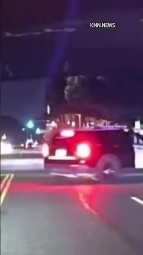 Dashcam video shows PIT maneuver deadlock in downtown LA chase