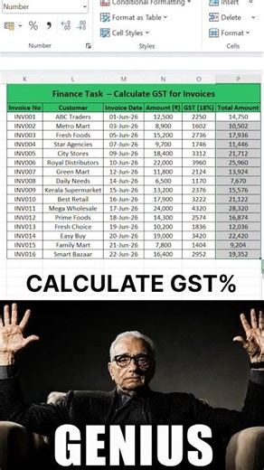 Calculate GST in Seconds with This Excel Formula ⚡️