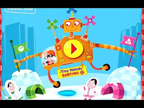 Tiny Hands Sorting 3 Educational App for Kids