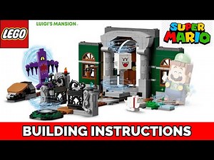 LEGO instructions for 71399 Luigi’s Mansion Entryway Expansion Set | LEGO Super Mario