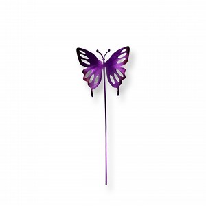 Monarch Butterfly Metal Garden Stake, Planter Stake, Flower Garden Decor, House Plant Decor, Fairy Garden Accessories - Etsy