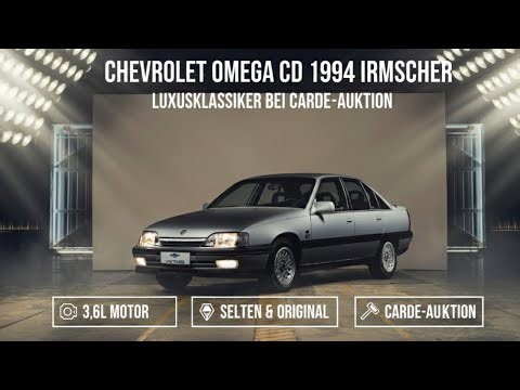 Restaurierter Omega CD 1994 Irmscher – jetzt bei der CARDE-Auktion