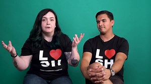 25K views · 261 reactions | Meet the cutest compounder couple ever! You might recognize Kelsie and Anthony from their face stickers on some of your favorite products. Learn how they deal with fandom (yes, our compounders have fans) and what their fave Lush goodies are!  | Lush Cosmetics North America | Facebook