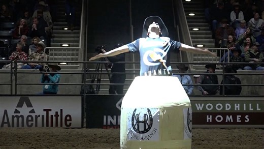 Rodeo Clown JJ Harrison brings the laughs and the heart to rodeos all over