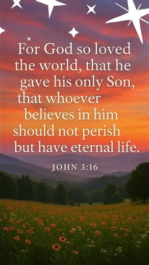 John 3:16 | For God So Loved the World
