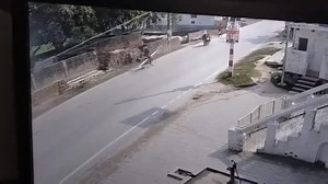 Bike Rider Crushed To Death By A Speeding Vehicle