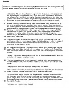 2017 Language Paper 1 AQA