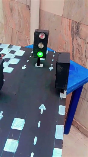 design and construction of three-way traffic light system using zinal diode