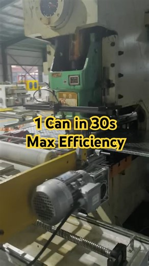 Tin Can Production Line: 100,000 Units Per Day! Full Automated Process #tinplate #factory #machine