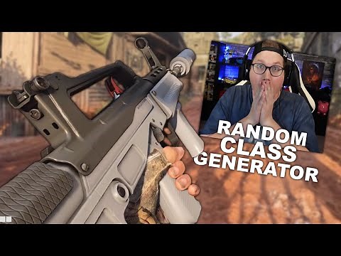 RANDOM CLASS GENERATOR (COD: Black Ops Cold War)