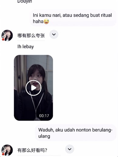 dikasih yang begini pasti kecanduan #chatmandarin #chinesegirls #baper #hellotalkfriend #languagepartner