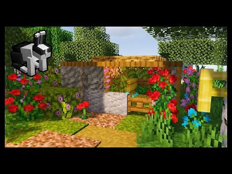 How To Build a Rabbit Pen in Minecraft!
