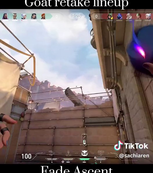 Insane Fade Lineup on Ascent in Valorant – Spike Plant Strategy Revealed!