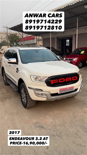 Anwar Cars on Instagram: "ENDEAVOUR 3.2 L AUTOMATIC AVAILABLE AT ANWAR CARS #trending #viral #Andhrapradesh #preownedcars #usedcars"