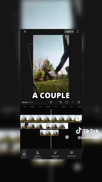 Here's how you can do this awesome Knock and Kick effect on your smartphone👨🏻‍🏫 Don't forget to add a knocking sound effect and also a camera shake from the video effects library when you knock on the lens to emphasize the whole effect💡 #cccreator #tutorial #videoediting