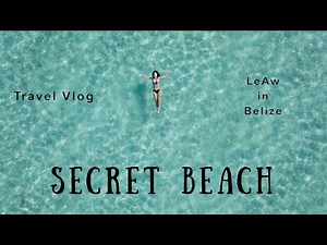 Secret Beach - Top swimming spot in Ambergris Caye - LeAw in Belize