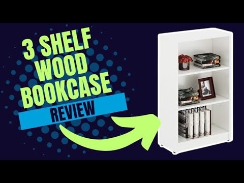 3 Shelf Wood Bookcase. A GREAT ADDITION!
