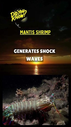 This Shrimp Creates Underwater Sonic Booms! 🦐💥 #SonicBoom