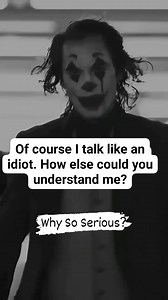 Why So Serious? on Reels