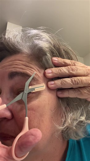 Clipping Caterpillars for Perfect Eyebrows