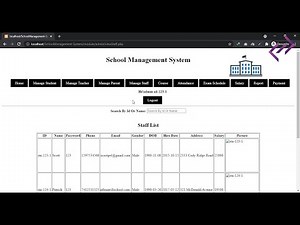 School Management System in PHP MySQL with Source Code - CodeAstro