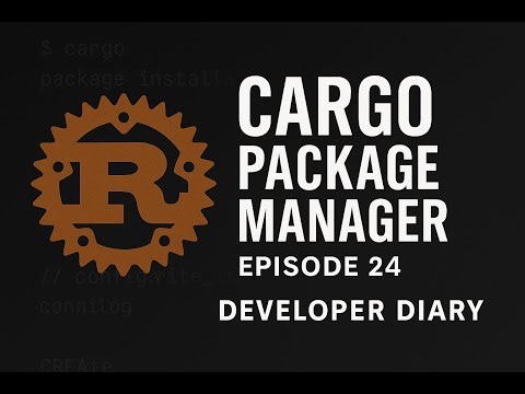 Rust Programming Tutorial #24 – Cargo Package Manager, Dependencies & Project Structure