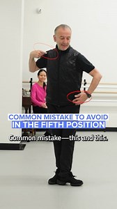 Did you know? Proper alignment in 5th position starts with balancing your left hip and right shoulder on the same line. This simple adjustment can improve your stability and control in every movement. Want to learn more? Message us with a word DUCON. | Runqiao Du Ballet Coaching