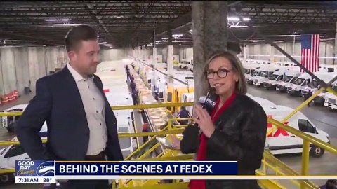Behind the scenes as FedEx prepares for busy holiday season