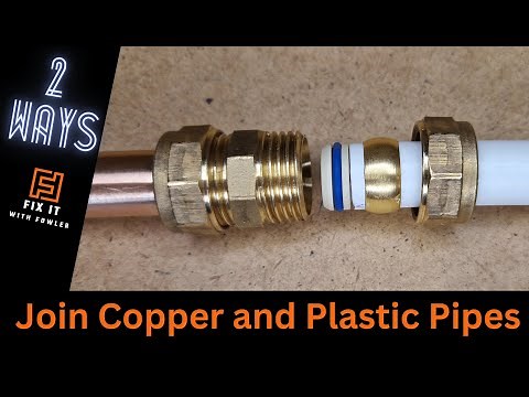The Ultimate Trick to Connect Plastic and Copper Pipes!