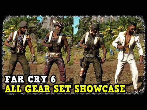 Far Cry 6 All Gear Set Showcase (Character Customization Options)