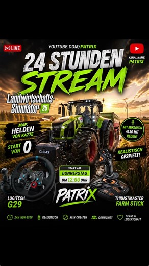 🔴 0€ CHALLENGE in LS25 – HELDEN VON KA77E 24H LIVE!