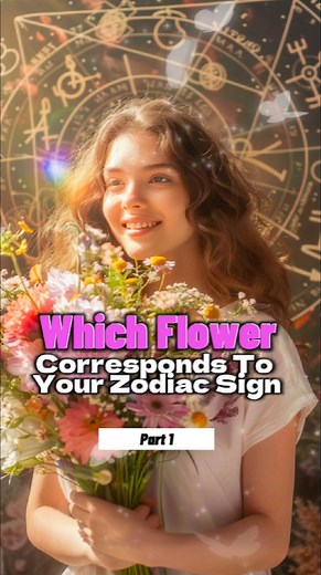 56K views · 1.5K reactions | Which flower corresponds to your zodiac sign part 1  #zodiacfacts #astrology #zodiac #zodiacflowers #flowers | Zodiac Fact | Facebook