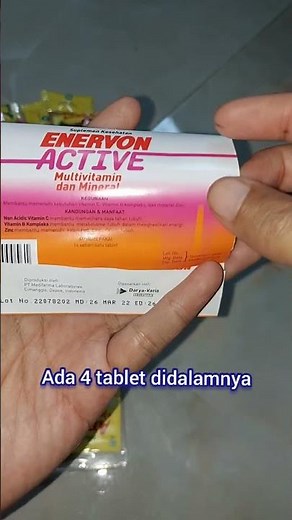 Enervon Active | Multivitamins and Minerals for the Body | Maintaining Health and Mineral Intake