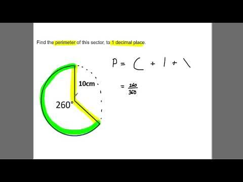 Perimeter of Sector Quick Question