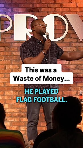 Big ol waste of money... 💸 🎟️ Tickets to the Open Mike Tour at MikeGoodwin.com #flagfootball #parenting #participationtrophy #football | Comedian Mike Goodwin