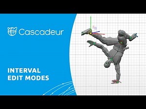 Cascadeur Tutorial - Interval Edit Mode