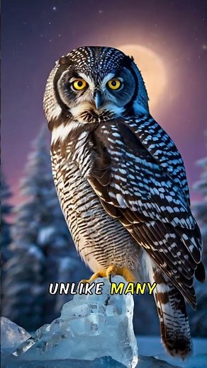 Discover the Northern Hawk Owl's Secrets!