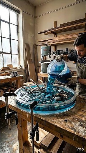 Luxury Epoxy Flooring | Black & Gold Marble Effect (Step by Step Process)