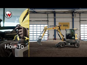 Wacker Neuson How-To: Our instruction for the professional use of our wheeled excavators (EN)